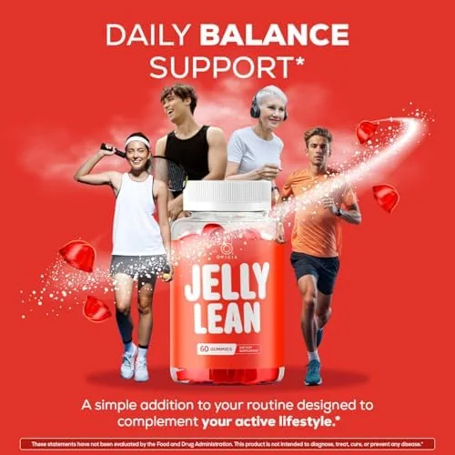 JellyLean daily balance support for an active lifestyle