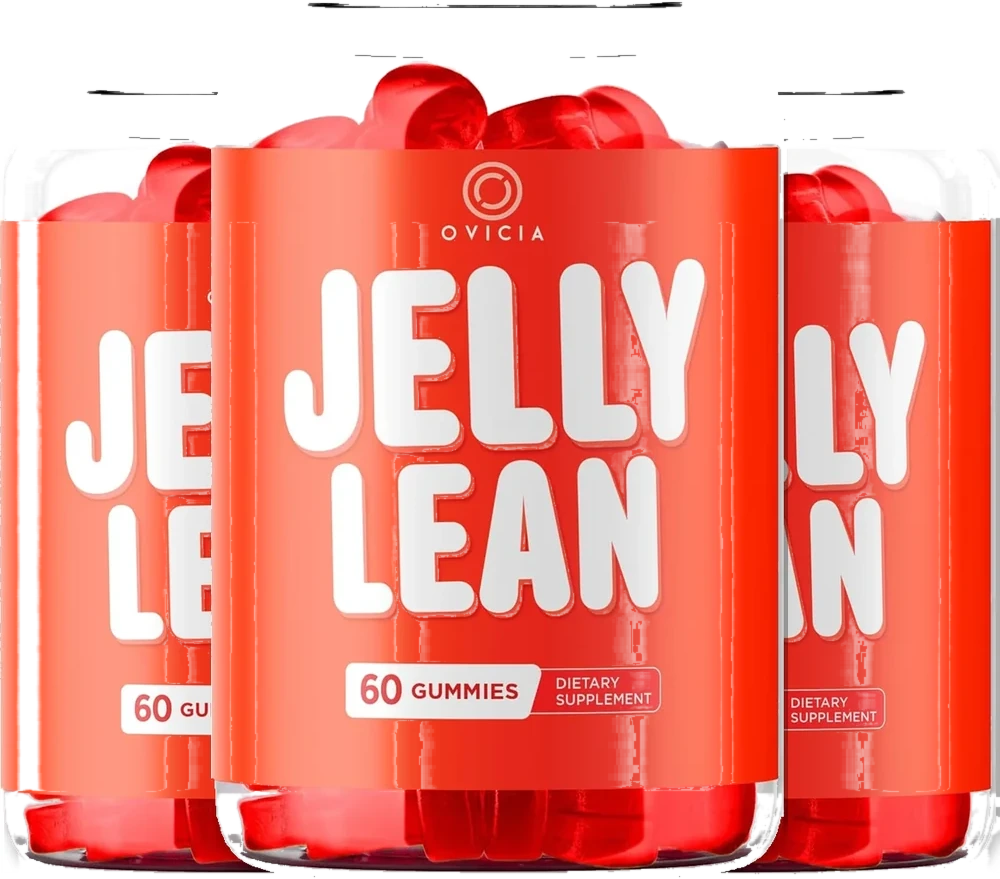 JellyLean 3-bottle apple cider vinegar gummy package